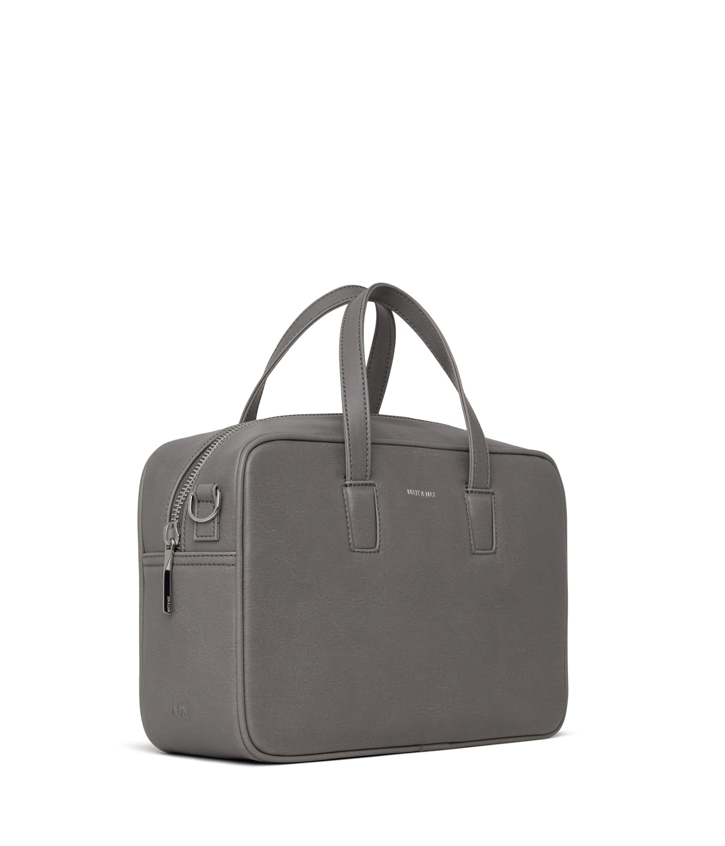 KENSI Vegan Satchel - Vintage | Color: Grey - variant::shadow