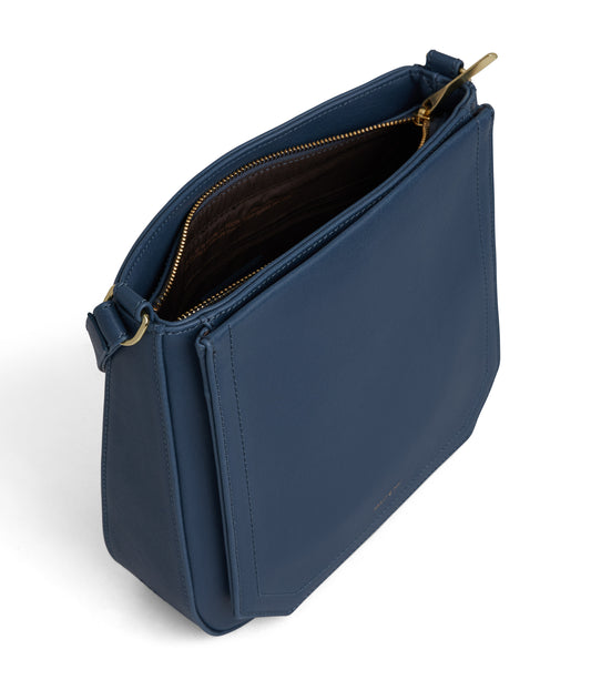 MARASM Small Vegan Crossbody Bag - Vintage | Color: Blue - variant::cosmo