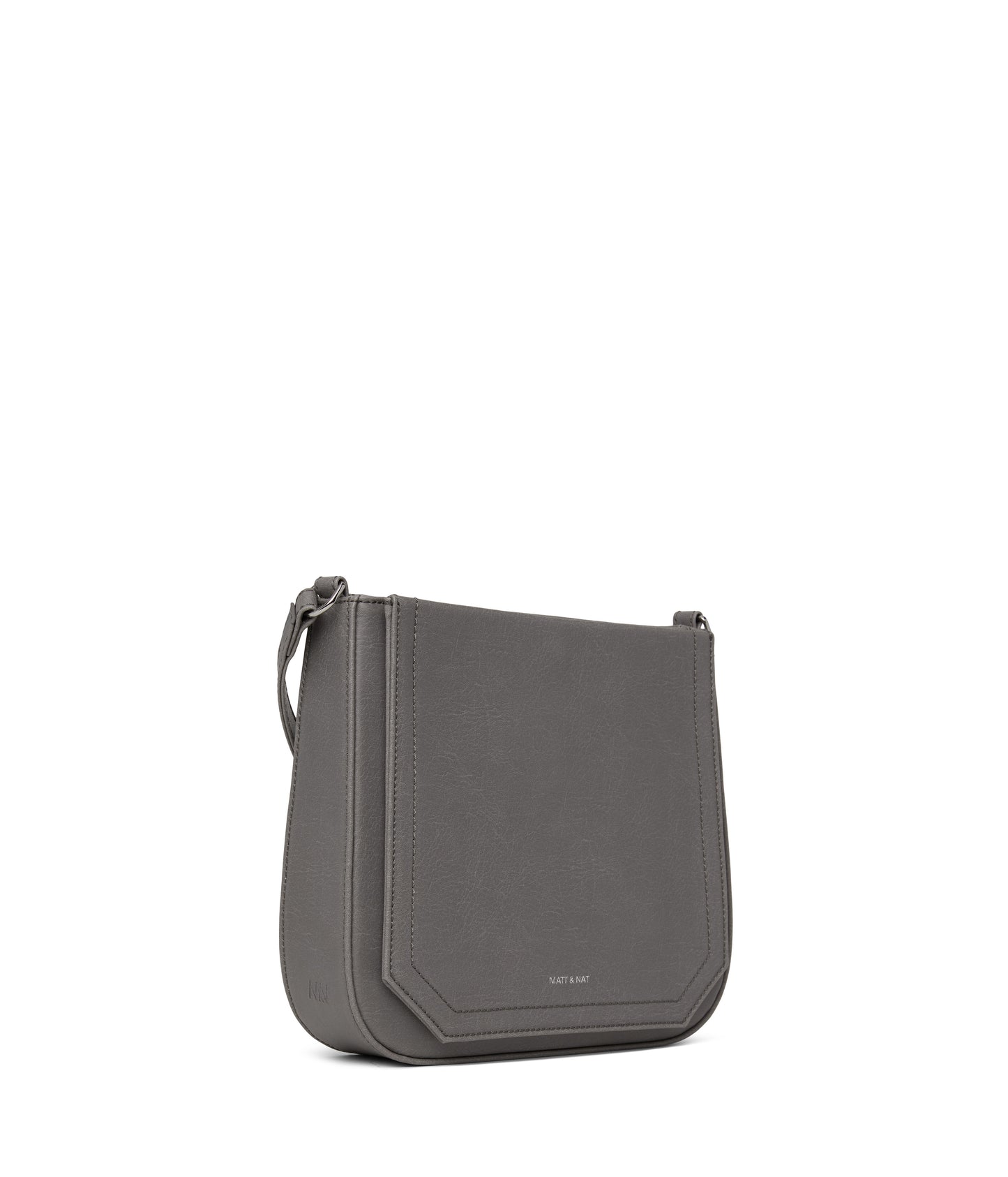 MARASM Small Vegan Crossbody Bag - Vintage | Color: Grey - variant::shadow