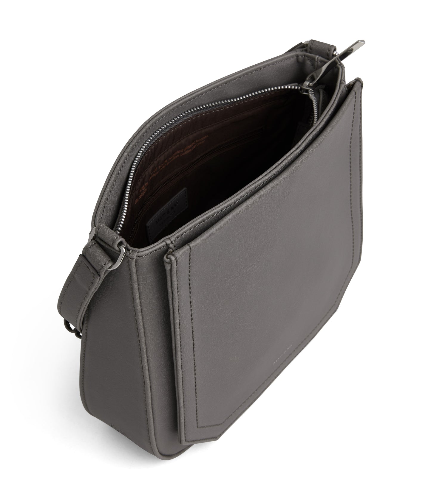 MARASM Small Vegan Crossbody Bag - Vintage | Color: Grey - variant::shadow