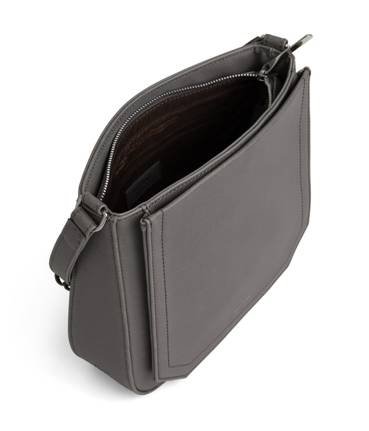 MARASM Small Vegan Crossbody Bag - Vintage | Color: Grey - variant::shadow