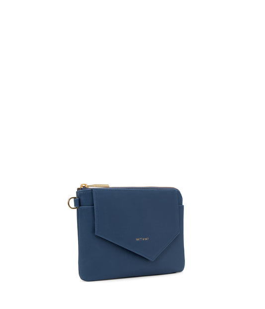 NIA Vegan Wristlet Wallet - Vintage | Color: Blue - variant::cosmo