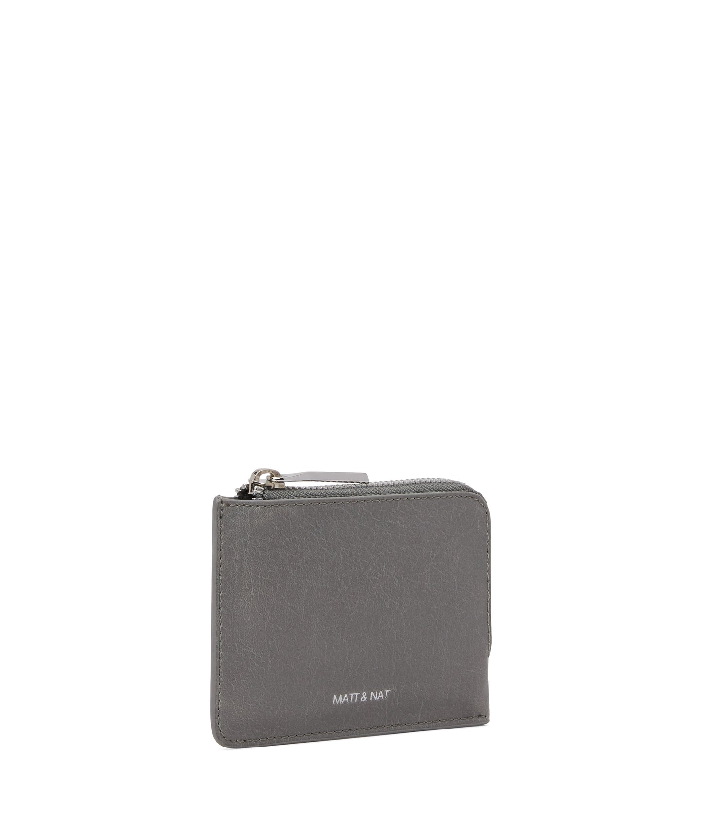 SEVASM Small Vegan Wallet - Vintage | Color: Grey - variant::shadow