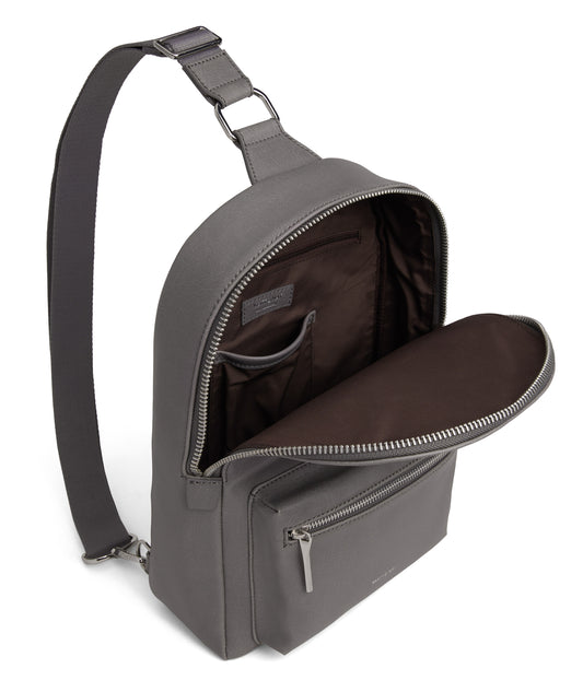 VOAS Vegan Sling Bag - Vintage | Color: Grey - variant::shadow