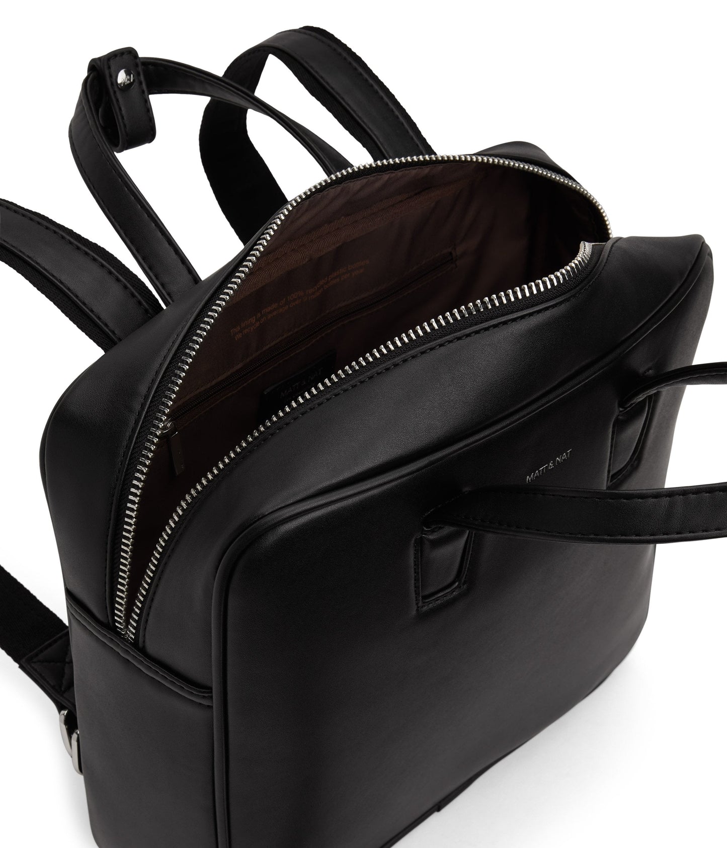 SUDA Vegan Backpack - Loom | Color: Black - variant::black