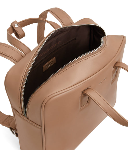 SUDA Vegan Backpack - Loom | Color: Tan - variant::cafe
