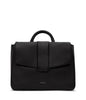 ZOE Vegan Satchel - Loom | Color: Black - variant::black
