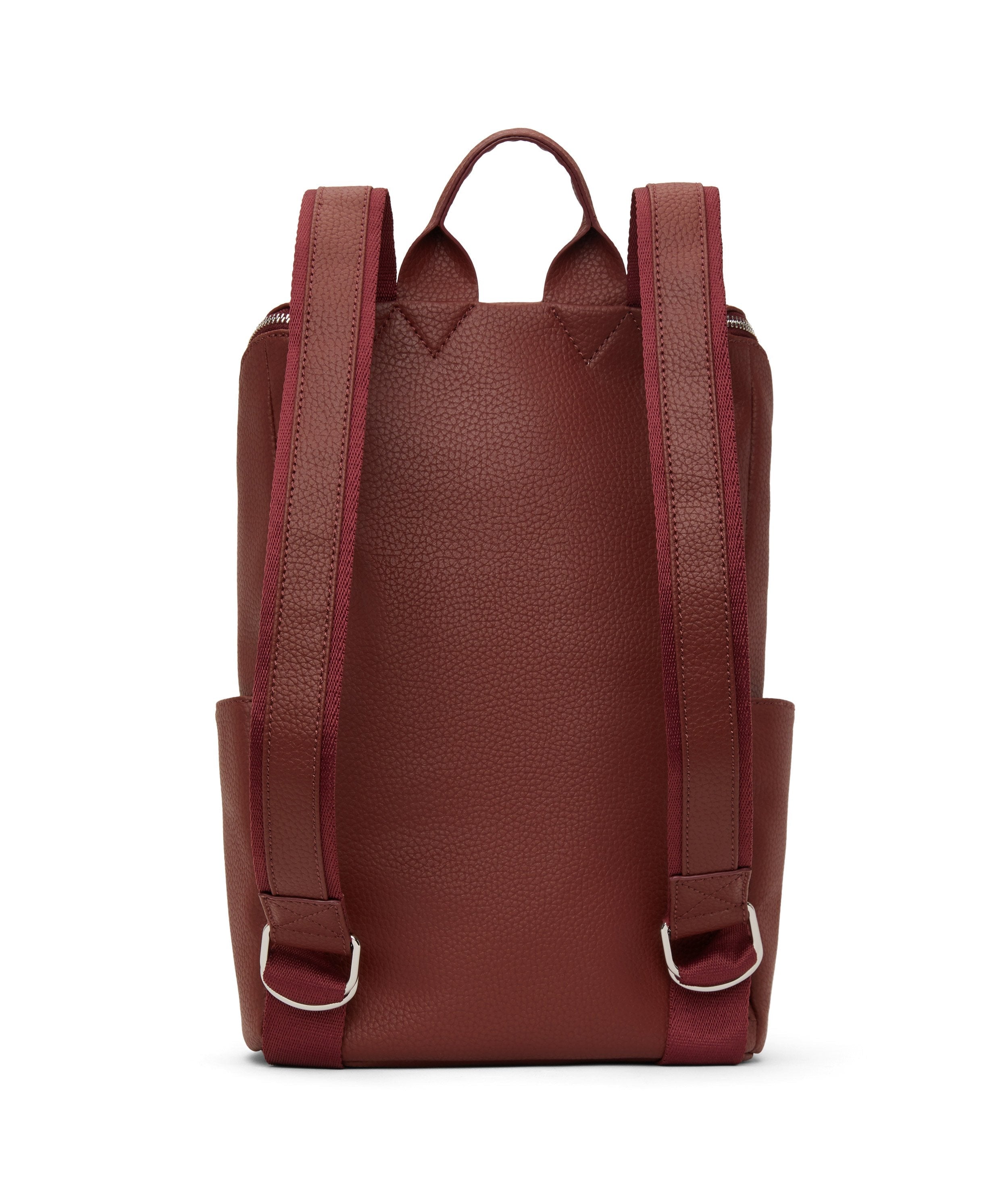 dream control vegan leather backpack Practice Karma Convertible 100% recycled polyester Garnet Furniture Dream Control Backpack