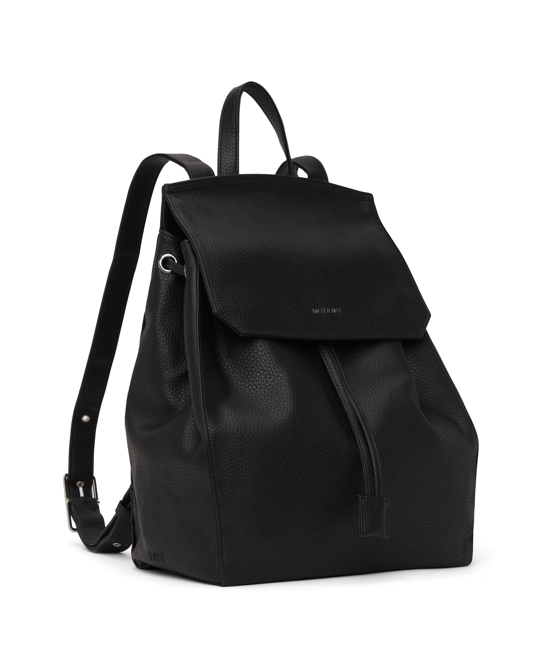 MUMBAI Vegan Backpack - Purity | Color: Black - variant::black