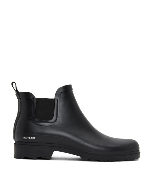 LANE Women's Vegan Rain Boots | Color: Black - variant::black