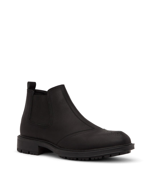 LEO Men's Vegan Boots Matt Nat UK - Main Image