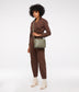 LIV Vegan Crossbody Bag - Vintage | Color: Brown - variant::chili