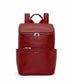 BRAVE MICRO Vegan Crossbody Bag - Loom | Color: Red - variant::plum