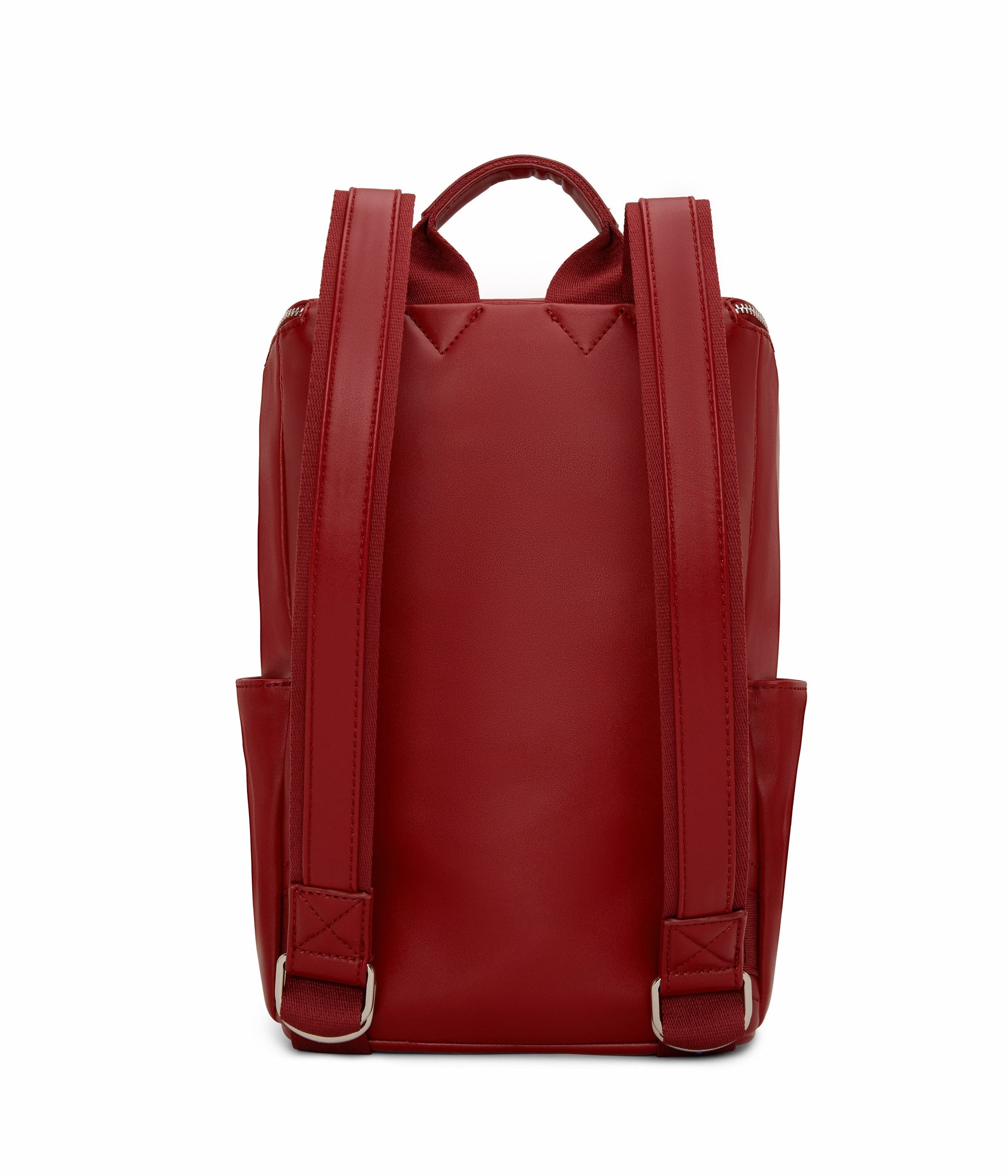 BRAVE MICRO Vegan Crossbody Bag - Loom | Color: Red - variant::plum