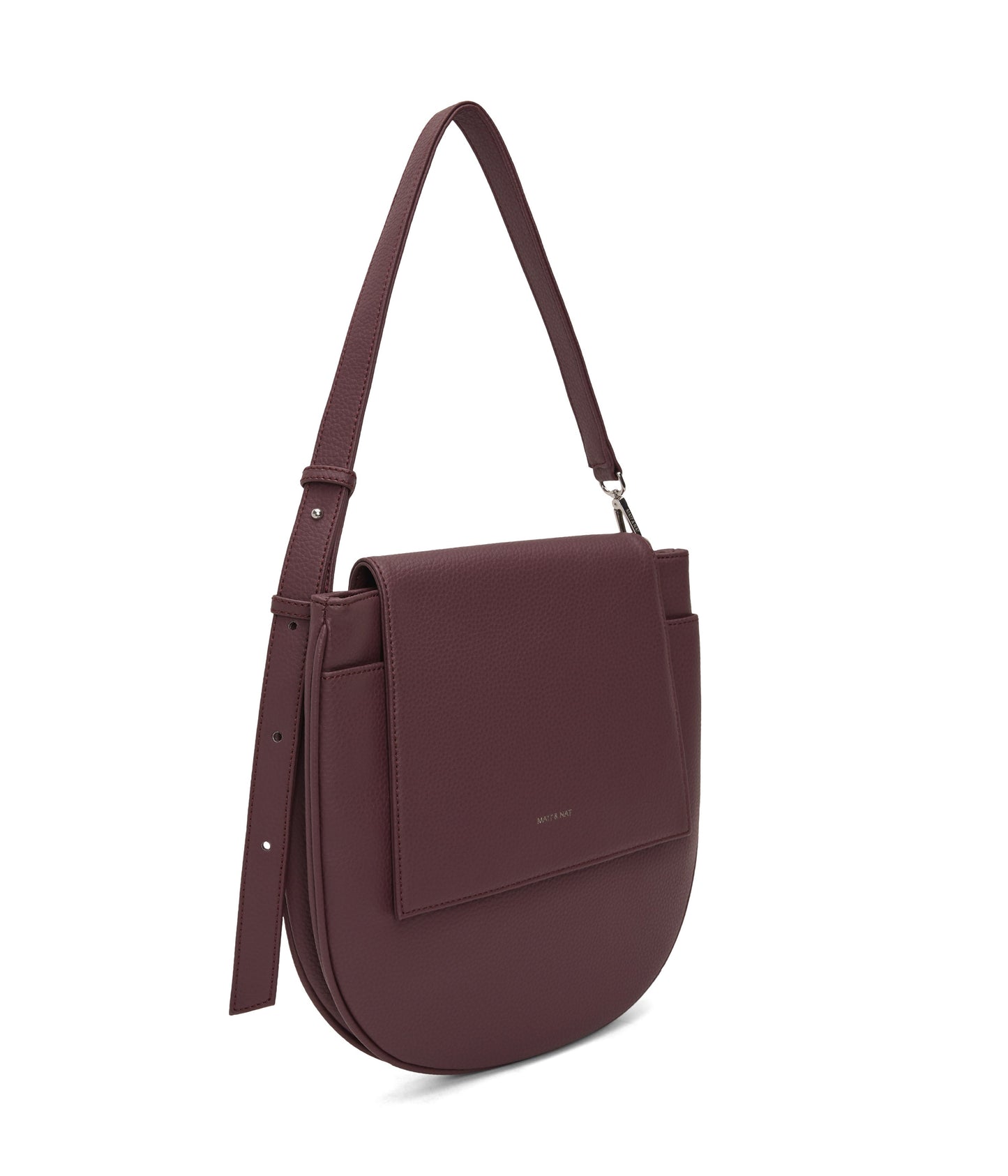 MATCH Vegan Shoulder Bag - Purity | Color: Purple - variant::moon