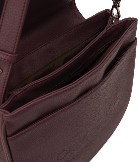 MATCH Vegan Shoulder Bag - Purity | Color: Purple - variant::moon