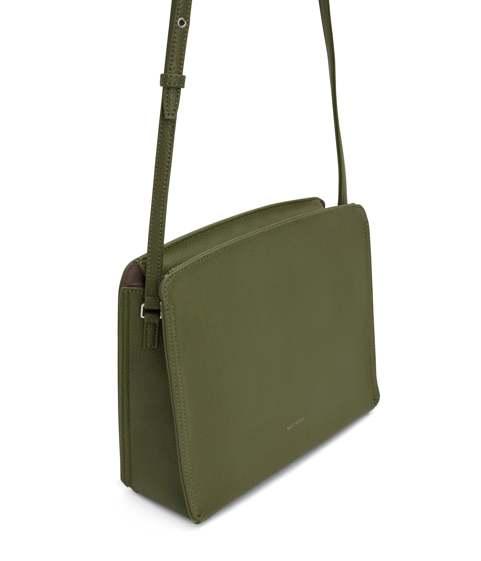 MUE Vegan Crossbody Bag - Purity | Color: Green - variant::meadow