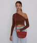 RITH Vegan Saddle Bag - Vintage | Color: Grey - variant::wave