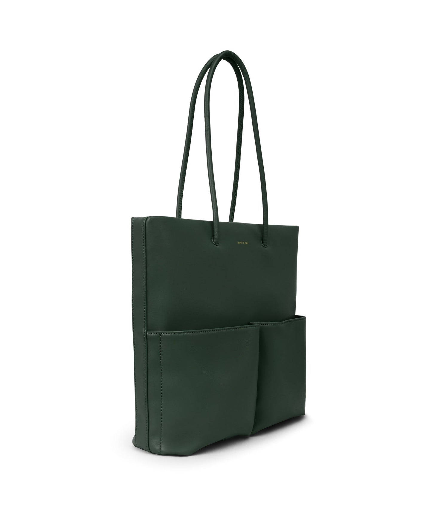 BERTA Vegan Tote Bag - Loom | Color: Green - variant::vineyard