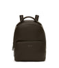 CAROSM Small Vegan Backpack - Loom | Color: Brown - variant::espresso