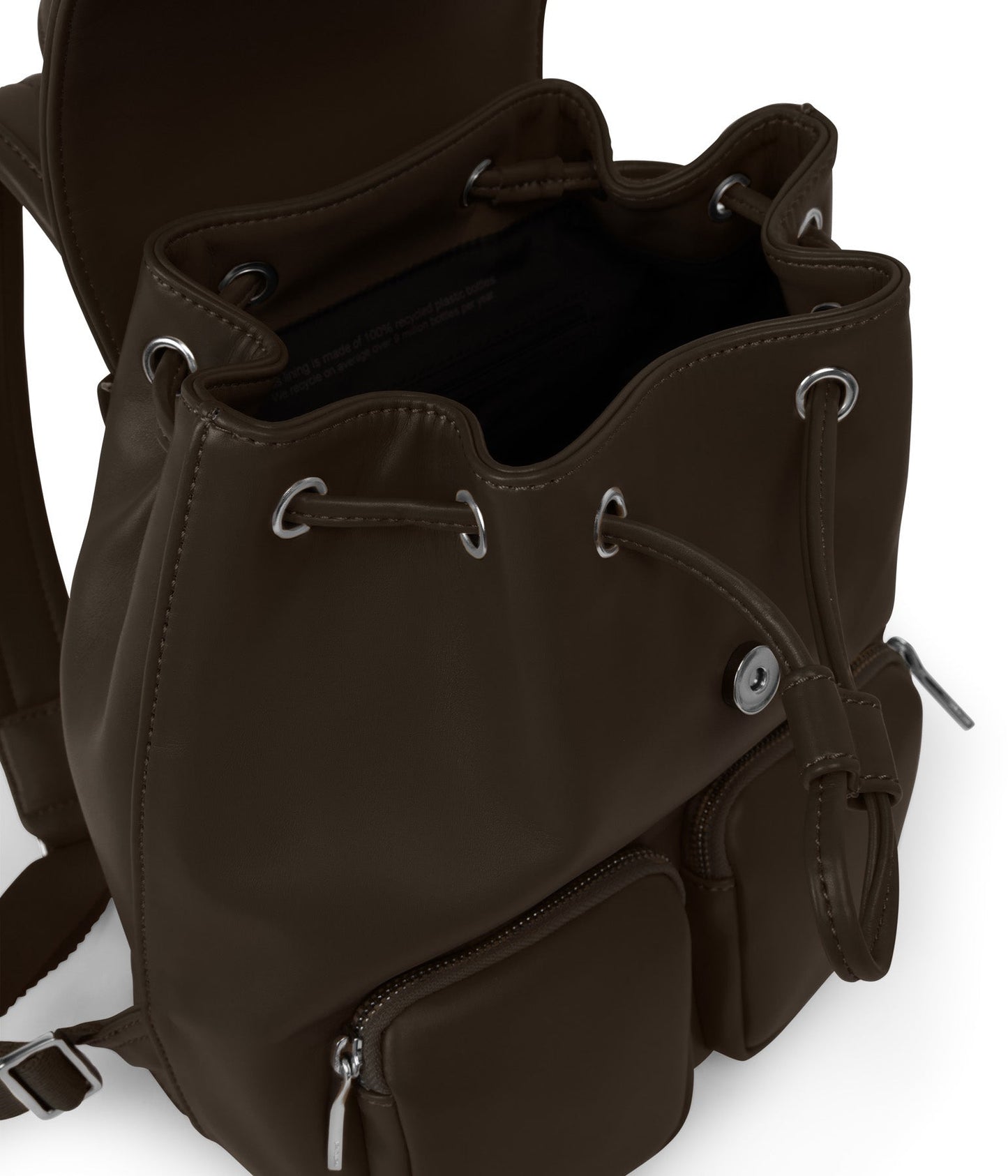 TATUM Vegan Backpack - Loom | Color: Brown - variant::espresso