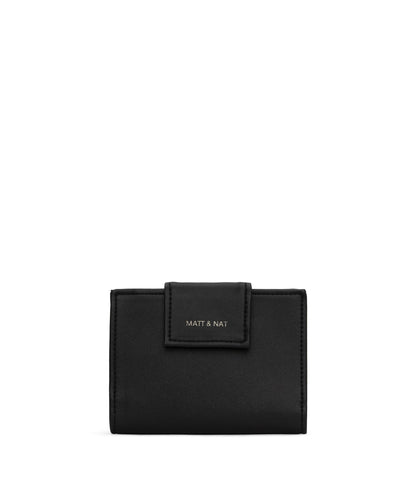CRUISESM Small Vegan Wallet - Loom | Color: Black - variant::black