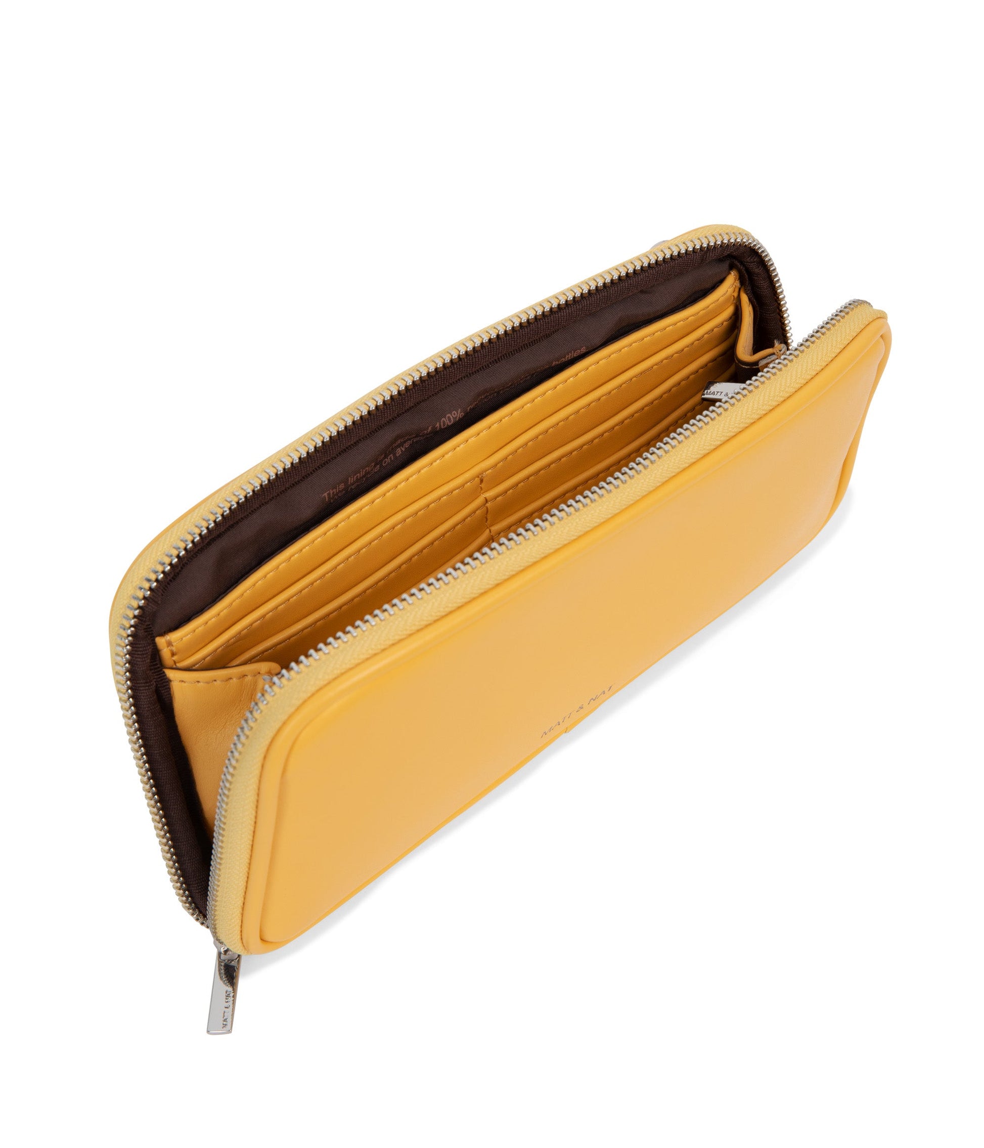 OLIV Vegan Crossbody Wallet - Loom | Color: Yellow - variant::citrine