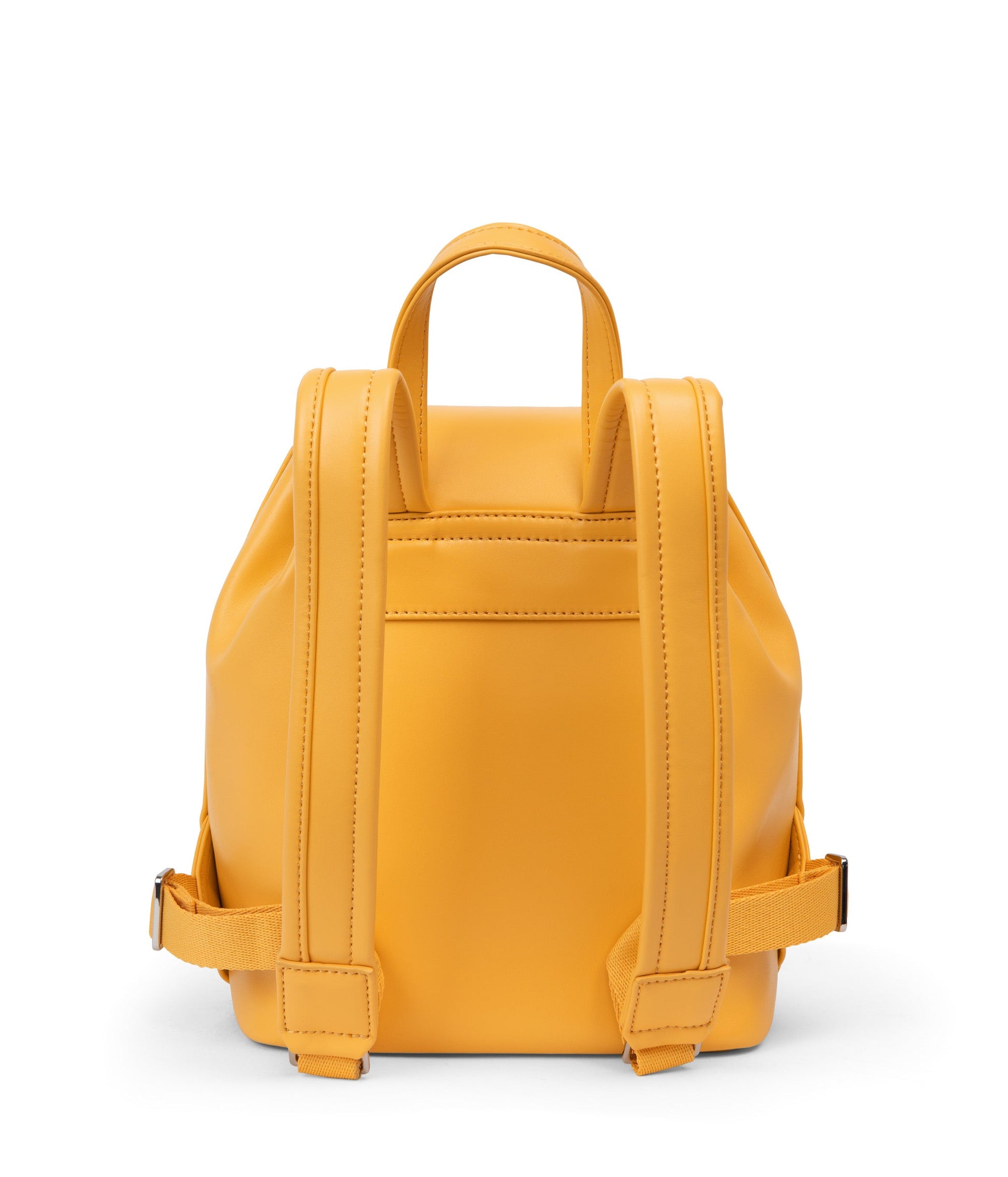 TATUM Vegan Backpack - Loom | Color: Yellow - variant::citrine