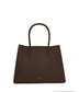 KRISTASM Small Vegan Satchel - Purity | Color: Brown - variant::chocolate