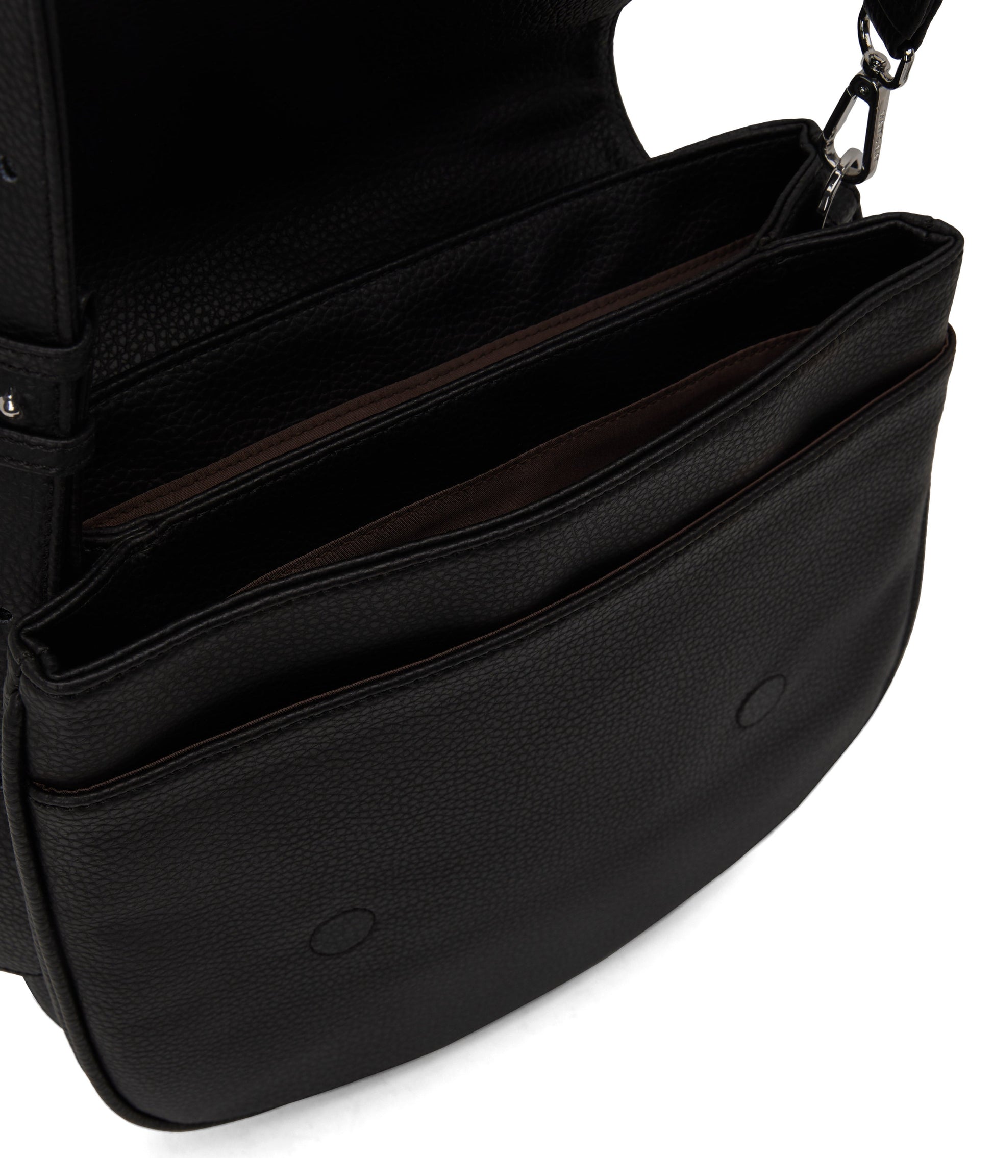 MATCH Vegan Shoulder Bag - Purity | Color: Black - variant::black
