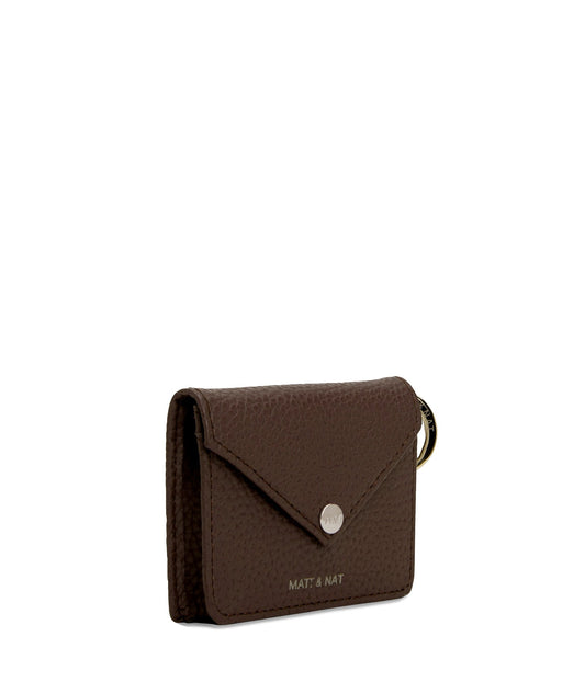 OZMA Vegan Coin Purse - Purity | Color: Brown - variant::chocolate