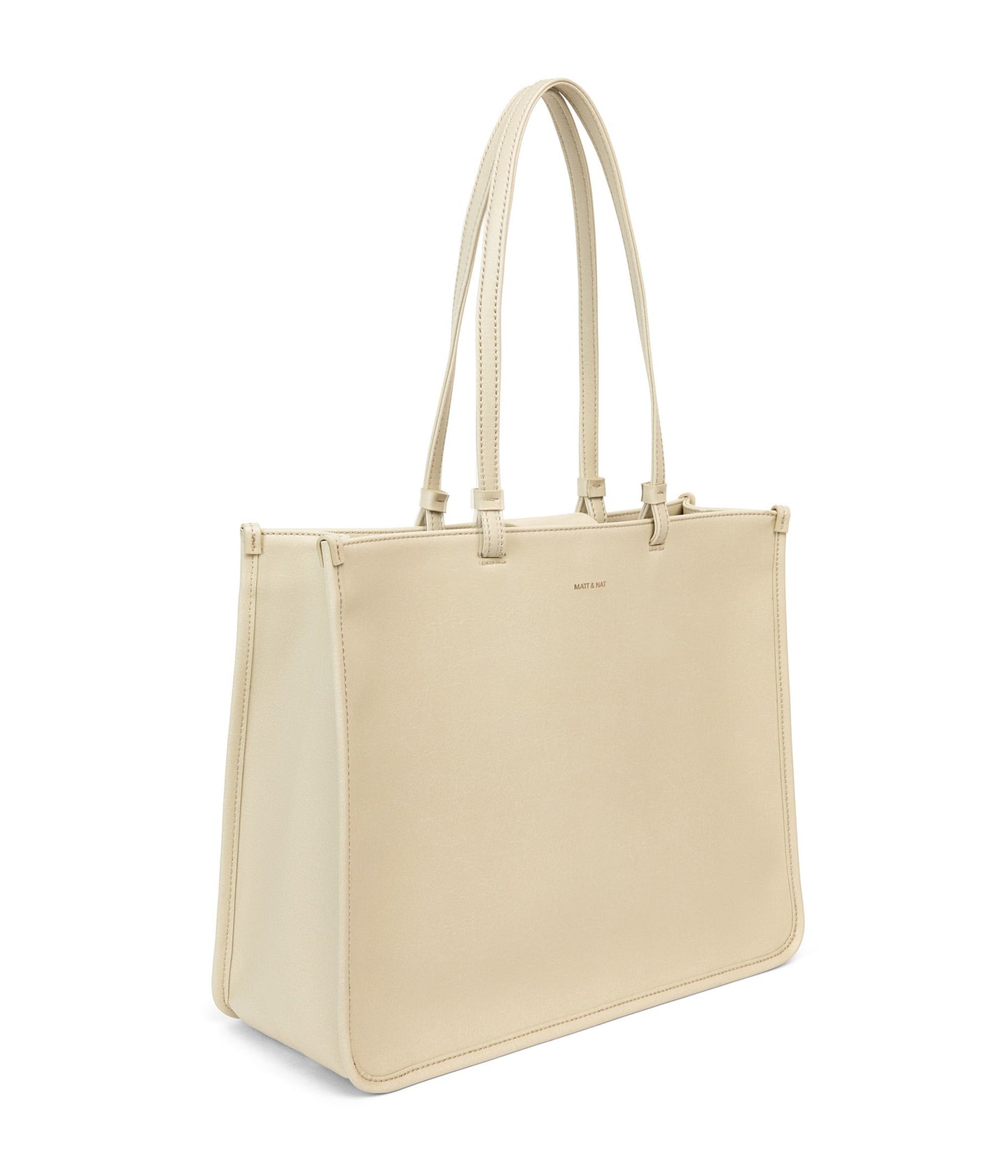 CALINA Vegan Tote Bag - Vintage | Color: White - variant::vanilla