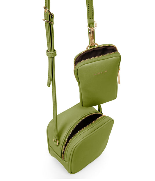 SWAE Vegan Crossbody Bag - Vintage | Color: Green - variant::frog