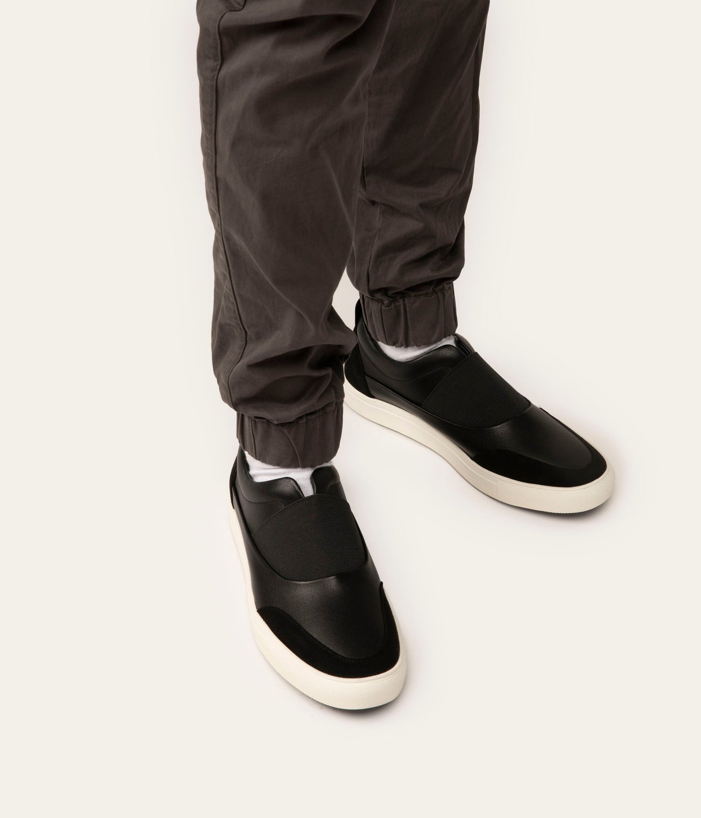 LUKE Men's Vegan Sneakers | Color: Black - variant::black