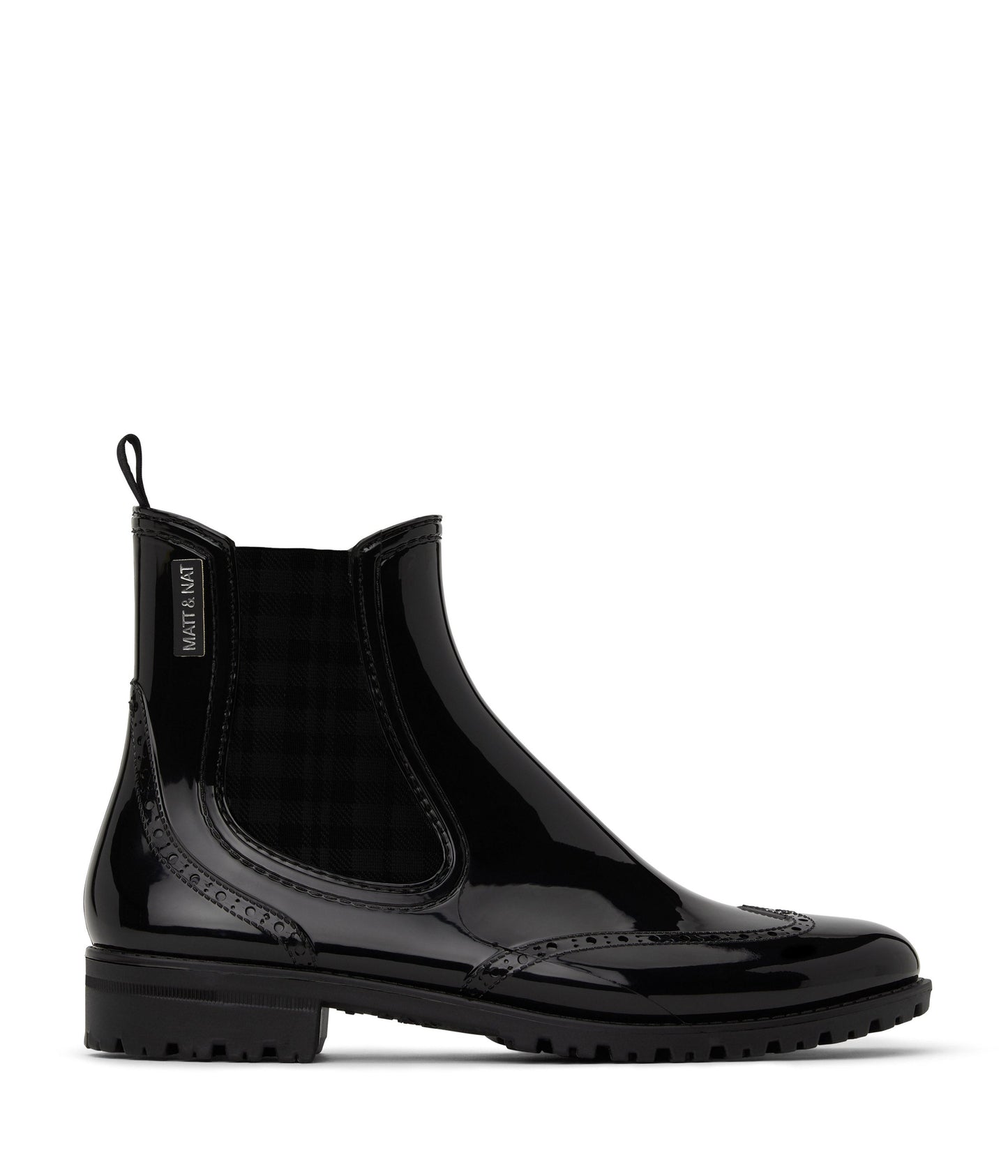 DENVER Vegan Rain Boots | Color: Black - variant::black