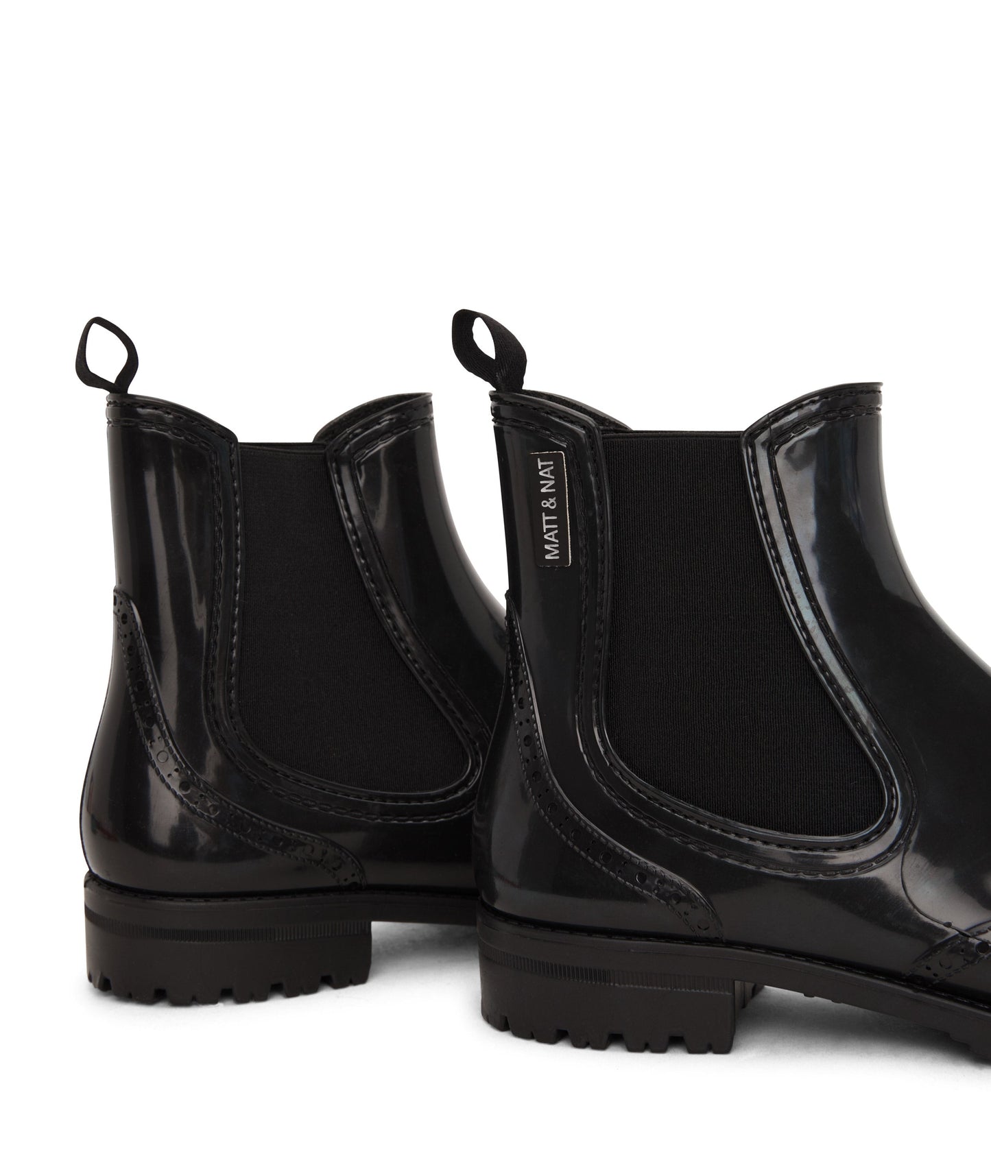 DENVER Vegan Rain Boots | Color: Black - variant::black