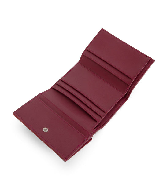 POEM Vegan Folded Wallet - Arbor | Color: Red - variant::beetroot