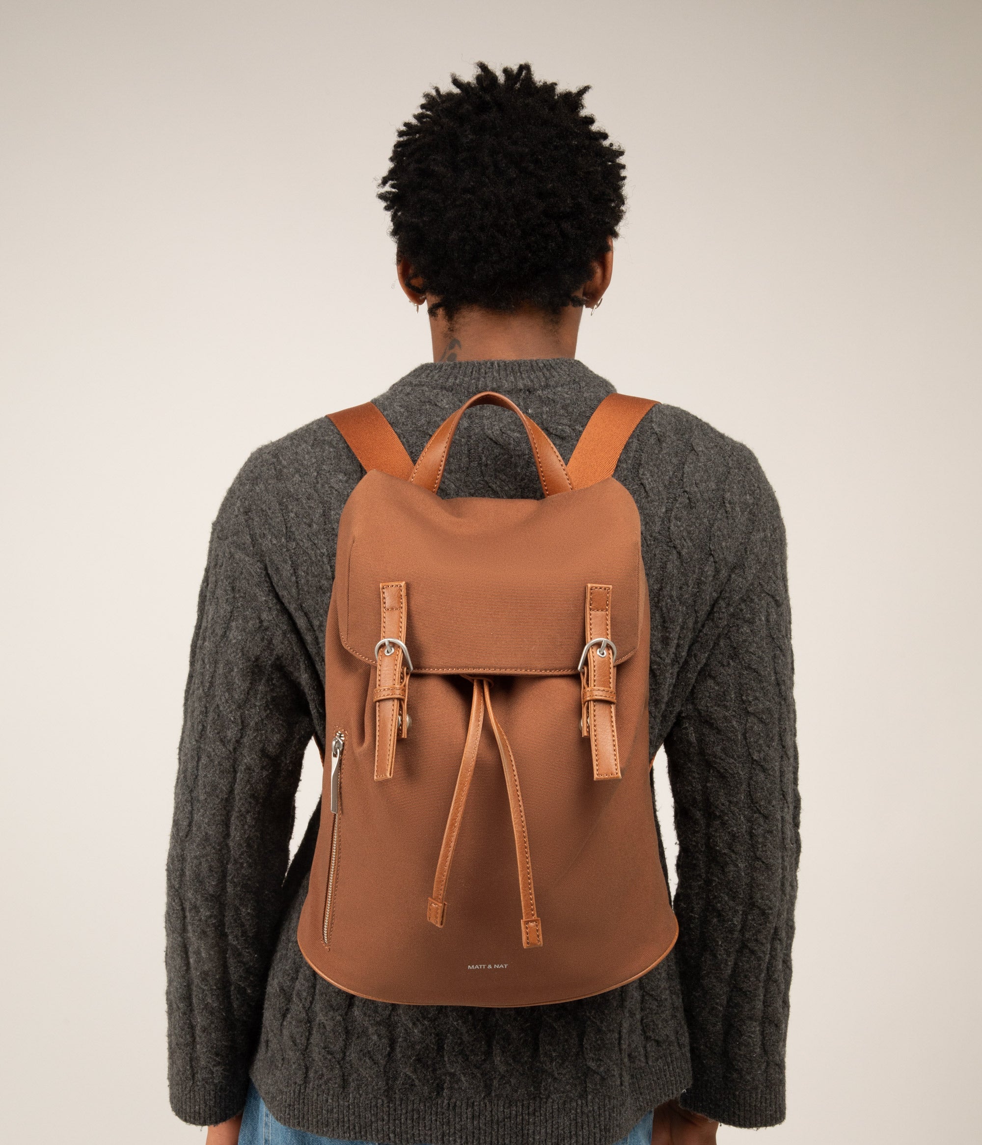 THEO Vegan Backpack Canvas Matt Nat UK