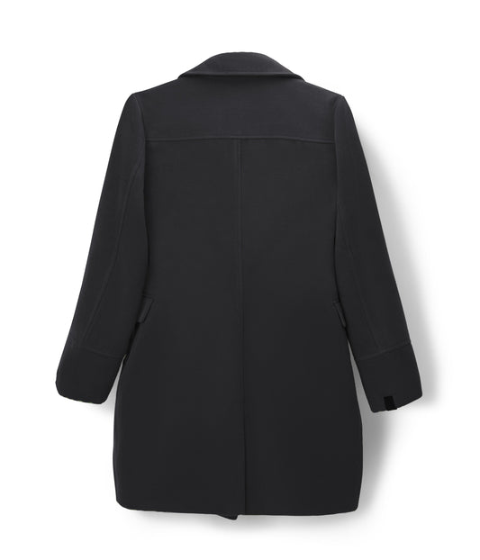 ODILIA Women's Vegan Coat | Color: Black - variant::black