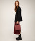 ADELSM Small Vegan Satchel - Purity | Color: Purple - variant::violet