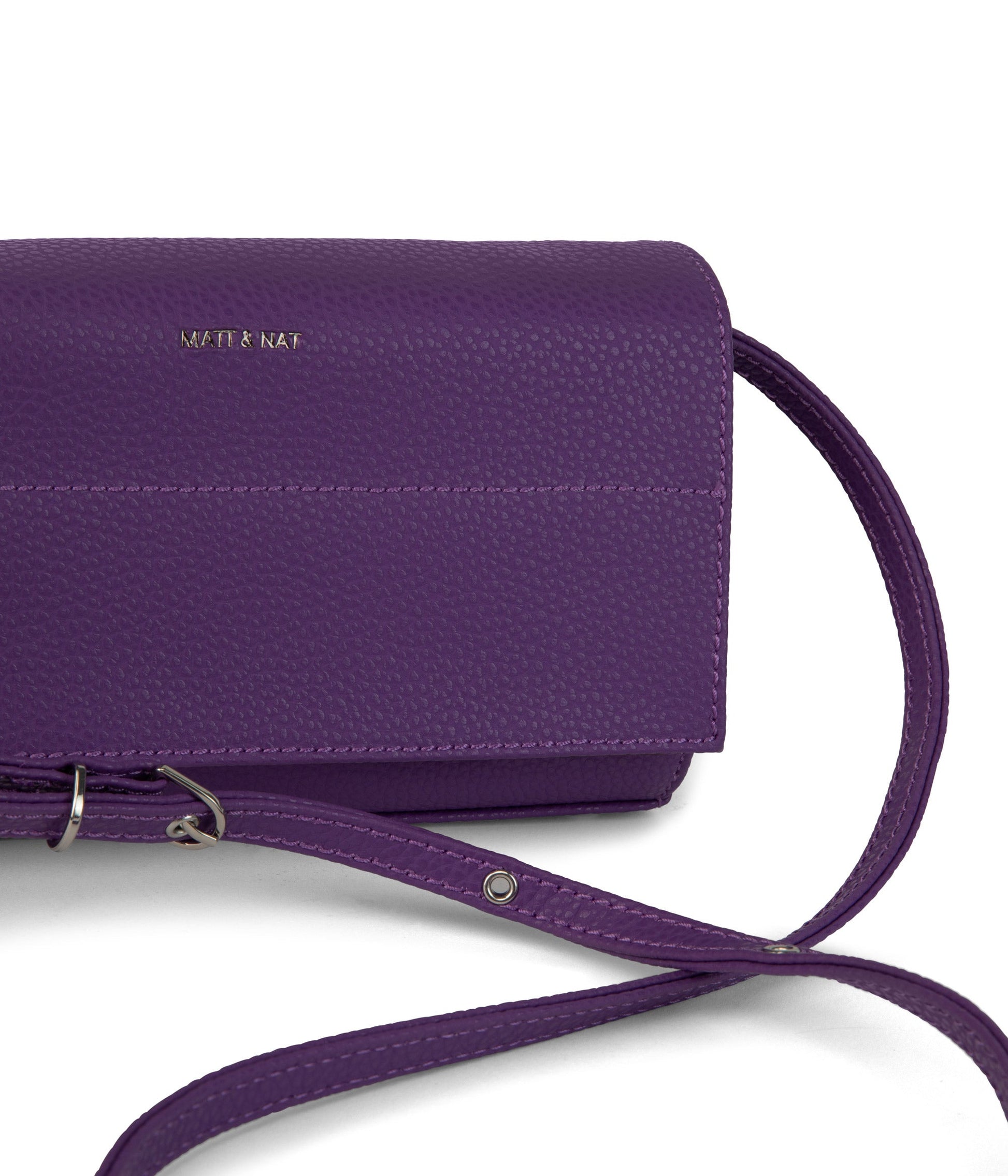 EMI Vegan Crossbody Bag - Purity | Color: Purple - variant::violet