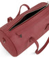 INES Vegan Barrel Bag - Purity | Color: Red - variant::lychee