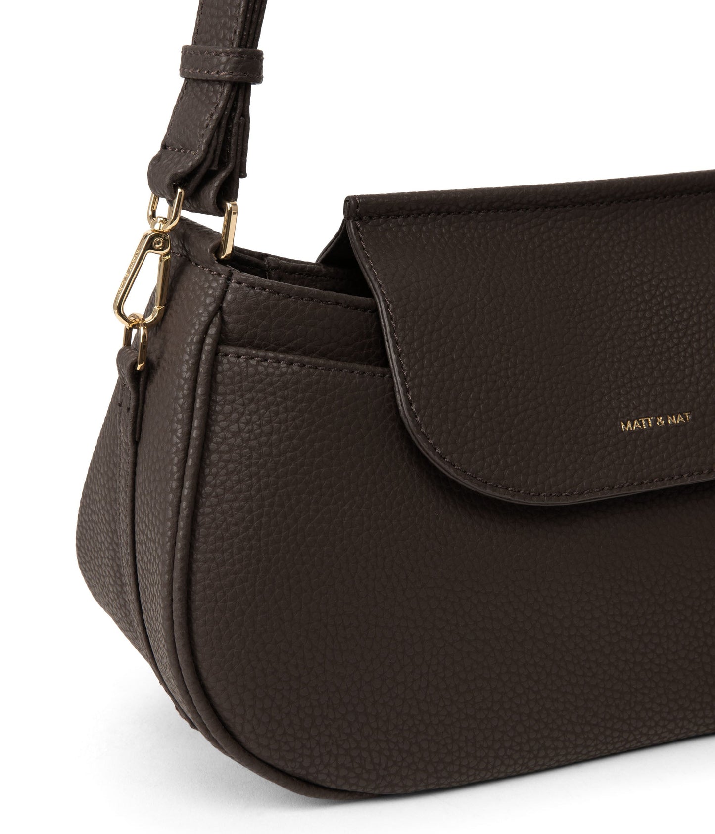 PIPER Shoulder Bag - Purity | Color: Brown - variant::truffle