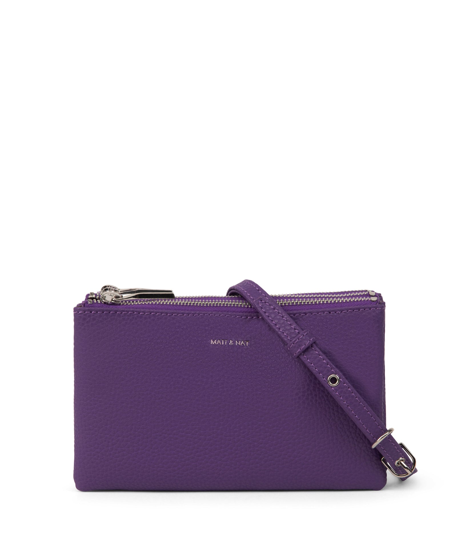 TRIPLET Vegan Crossbody Bag - Purity | Color: Purple - variant::violet