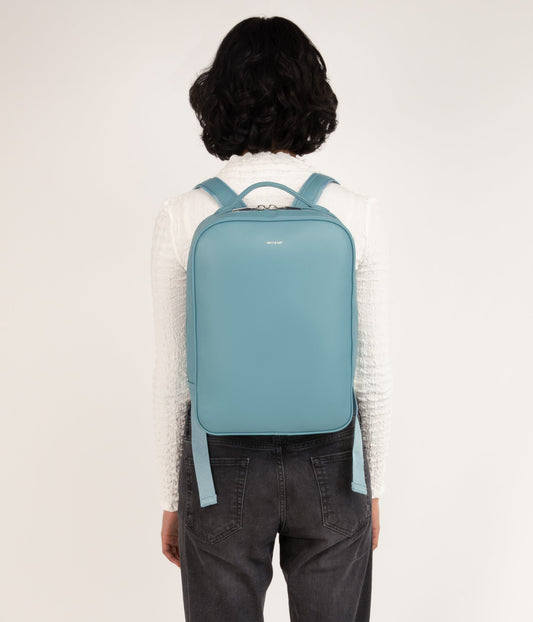 ALEX Vegan Backpack - Sol | Color: Blue - variant::canal