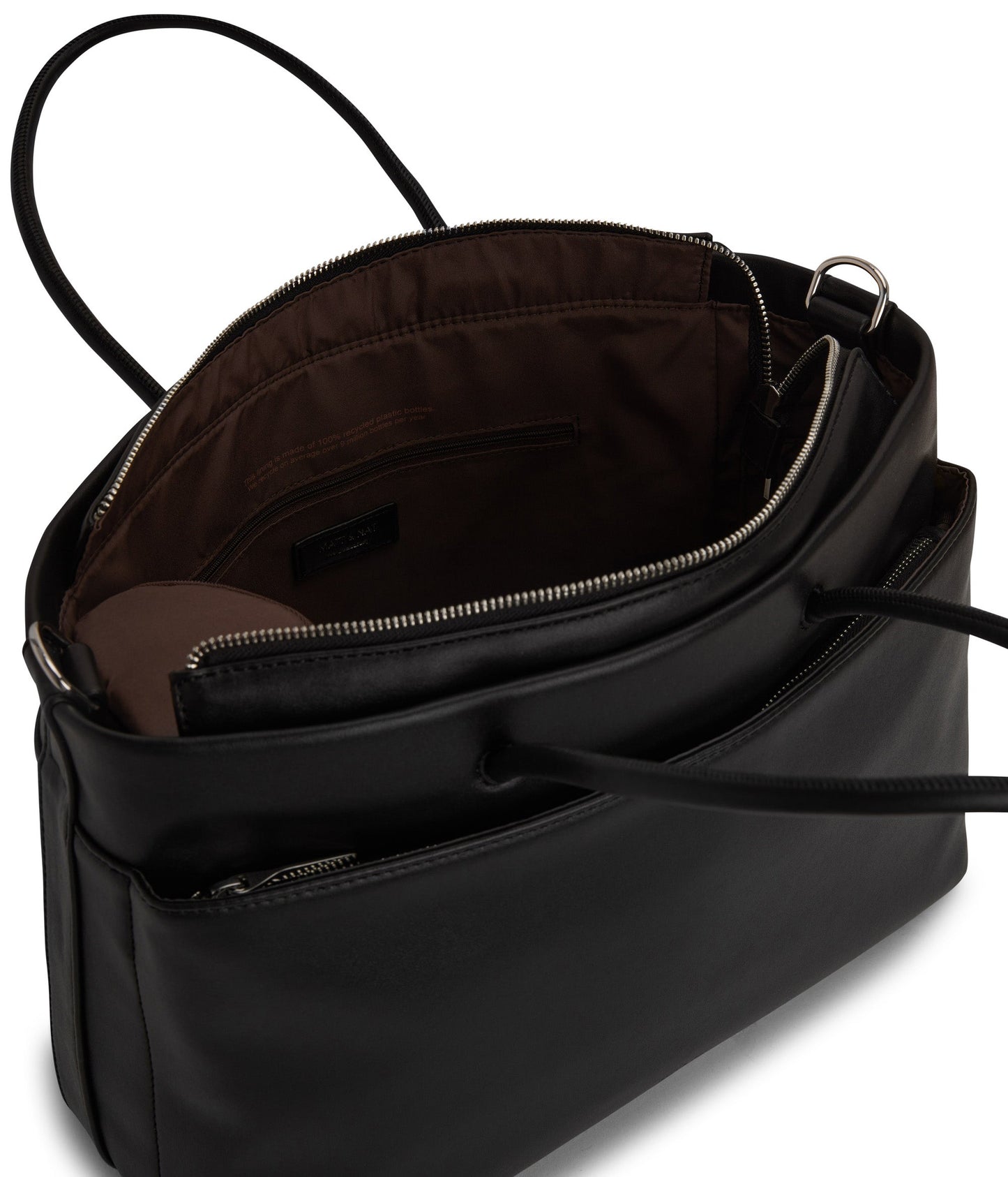 LILET Vegan Diaper Bag - Sol | Color: Black - variant::black