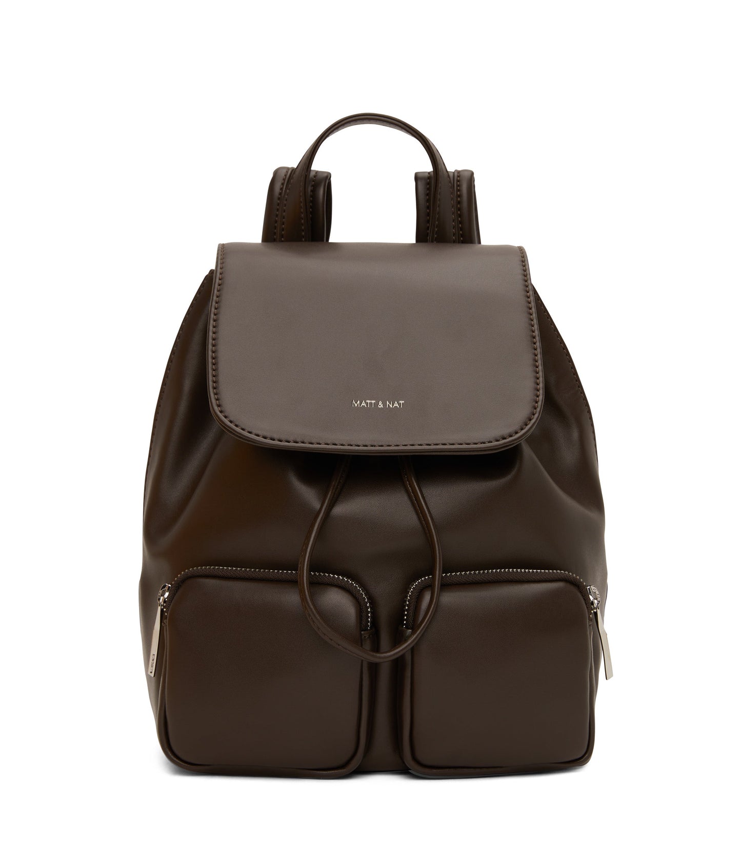 TATUM Vegan Backpack - Sol | Color: Brown - variant::espresso