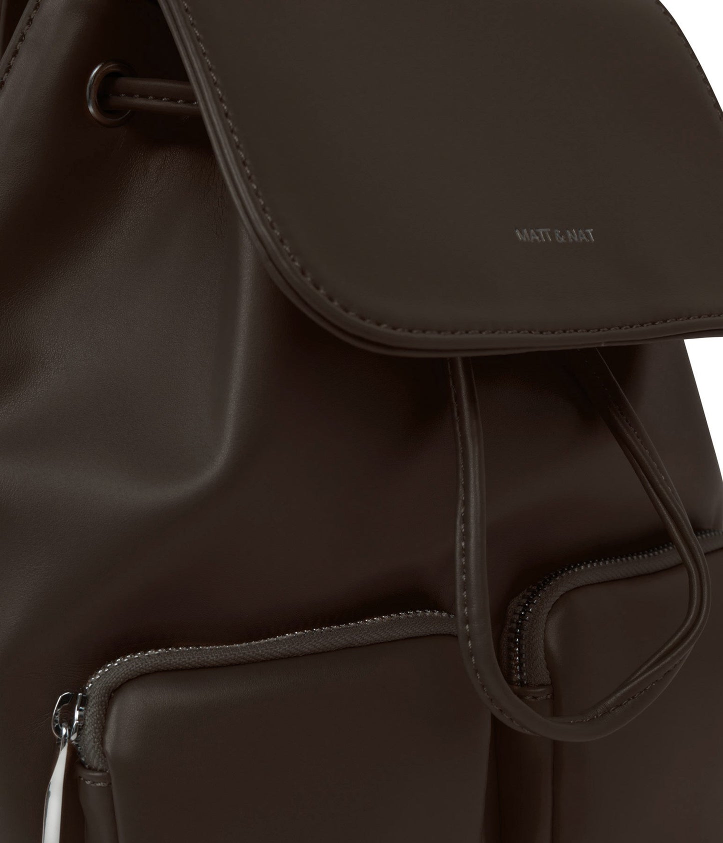 TATUM Vegan Backpack - Sol | Color: Brown - variant::espresso