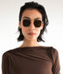 KAYASM Small Square Sunglasses | Color: Gold, Yellow - variant::gold