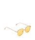 KAYASM Small Square Sunglasses | Color: Gold, Yellow - variant::gold